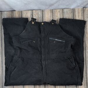 KEY Black Overalls 44x28
